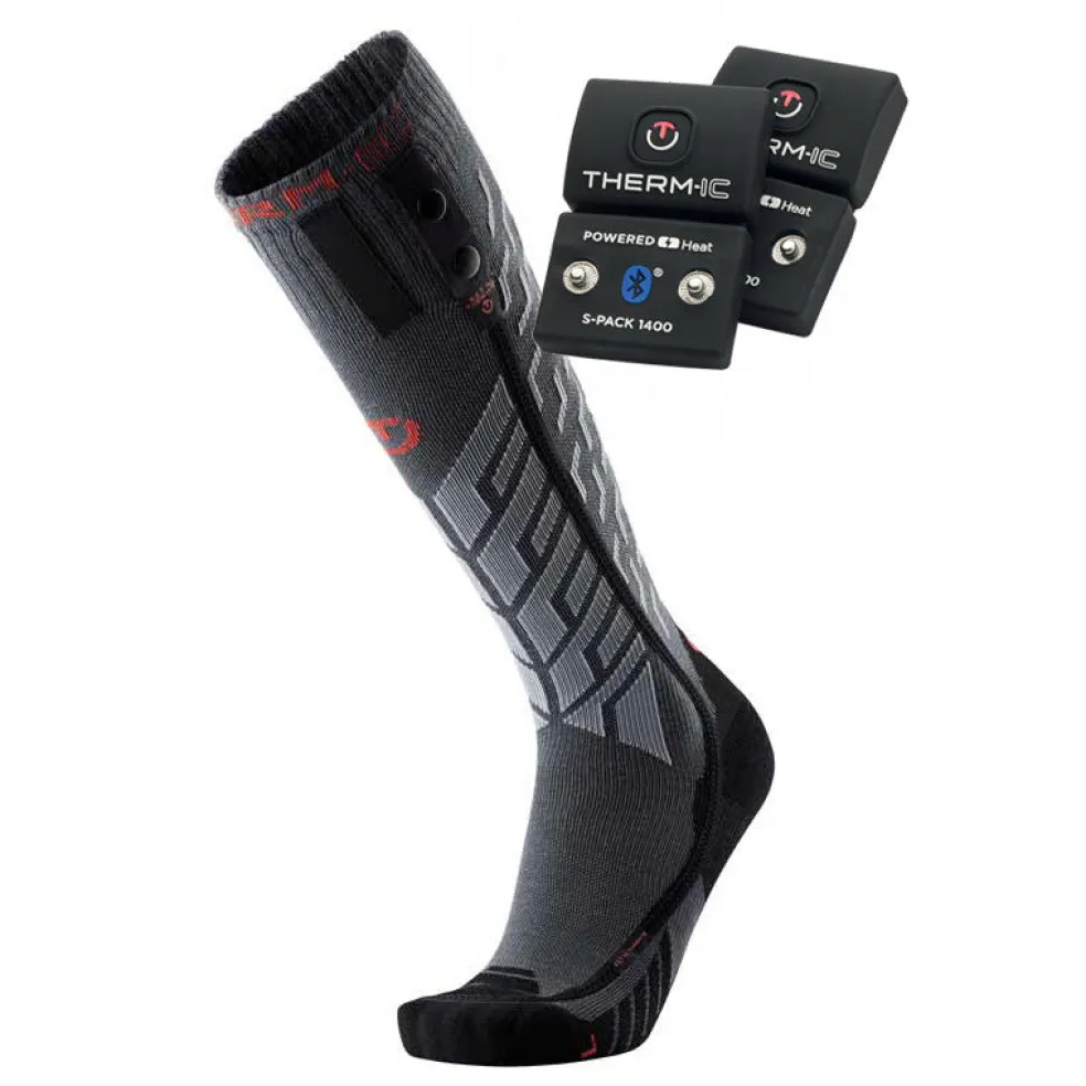 Therm-ic Bundle - heated ski socks - Ultra Warm Performance S.E.T® + S-Pack 140 Clearance