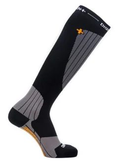 Therm-ic Dissent Ski GFX Compression GENUFLEX - Easy-on + Padding | SNOW socks Cheap