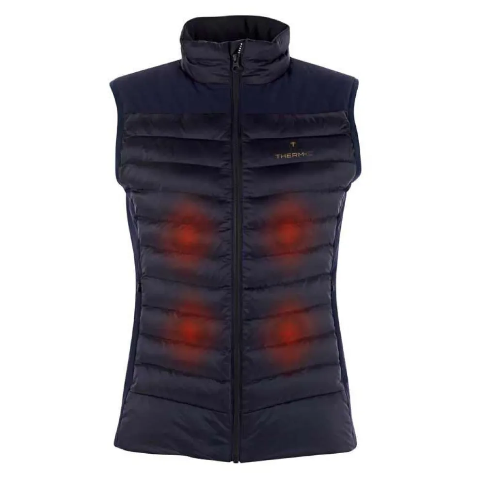 Therm-ic Heated jacket - Powervest Urban women navy blue Black Online