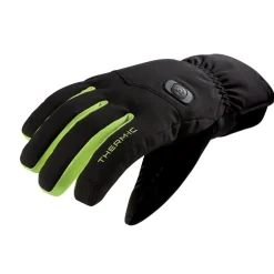 Therm-ic Heated ski gloves - Powergloves Ski Light Boost BK/YE Clearance