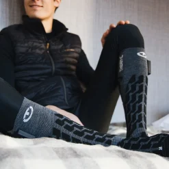 Therm-ic Heated ski socks - Powersocks Heat Fusion Uni - unisex Black Cheap