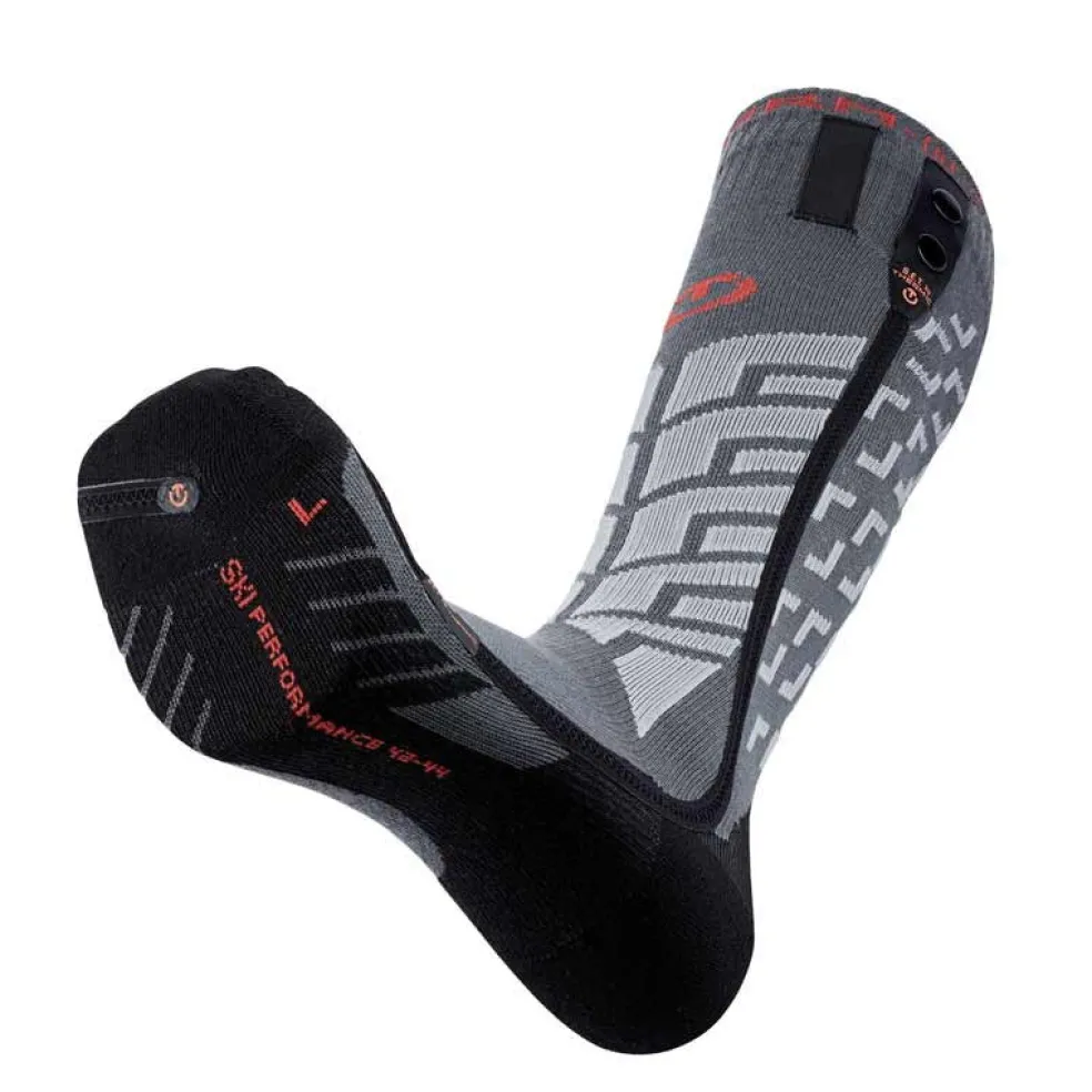 Therm-ic Heated ski socks - Ultra Warm Performance S.E.T® Grey Online