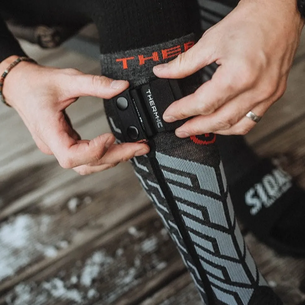 Therm-ic Heated ski socks - Ultra Warm Performance S.E.T® Grey Online