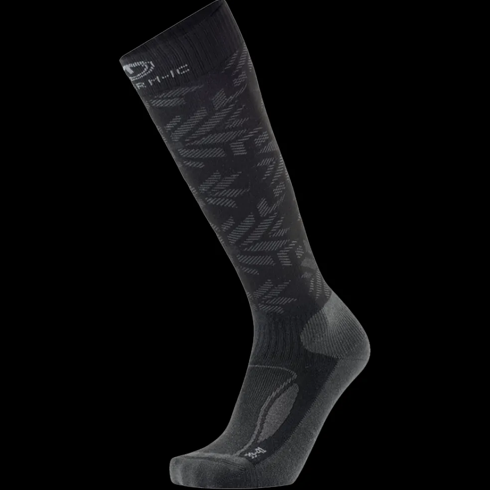 Therm-ic Multi-activity socks - Winter Insulation Snowflakes Black Best