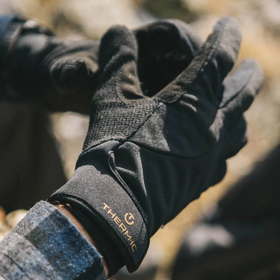 Therm-ic Nordic ski thin gloves - Nordic Exploration gloves Black Best Sale