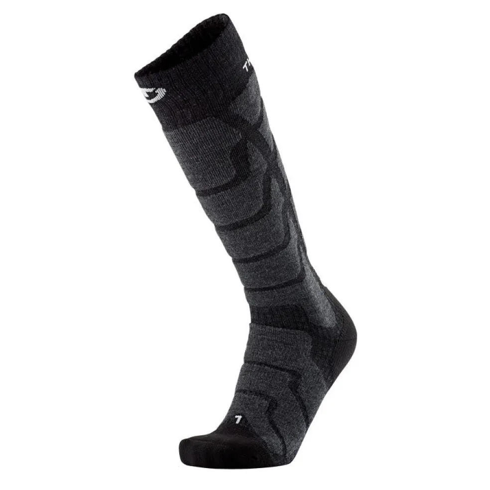Therm-ic Ski Socks - Ski Warm BK/GR Flash Sale