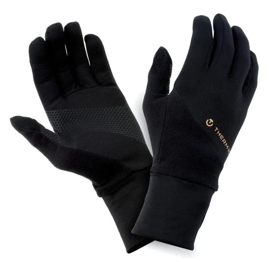 Therm-ic Thin tactile multi-activity gloves - Active Light Tech black New