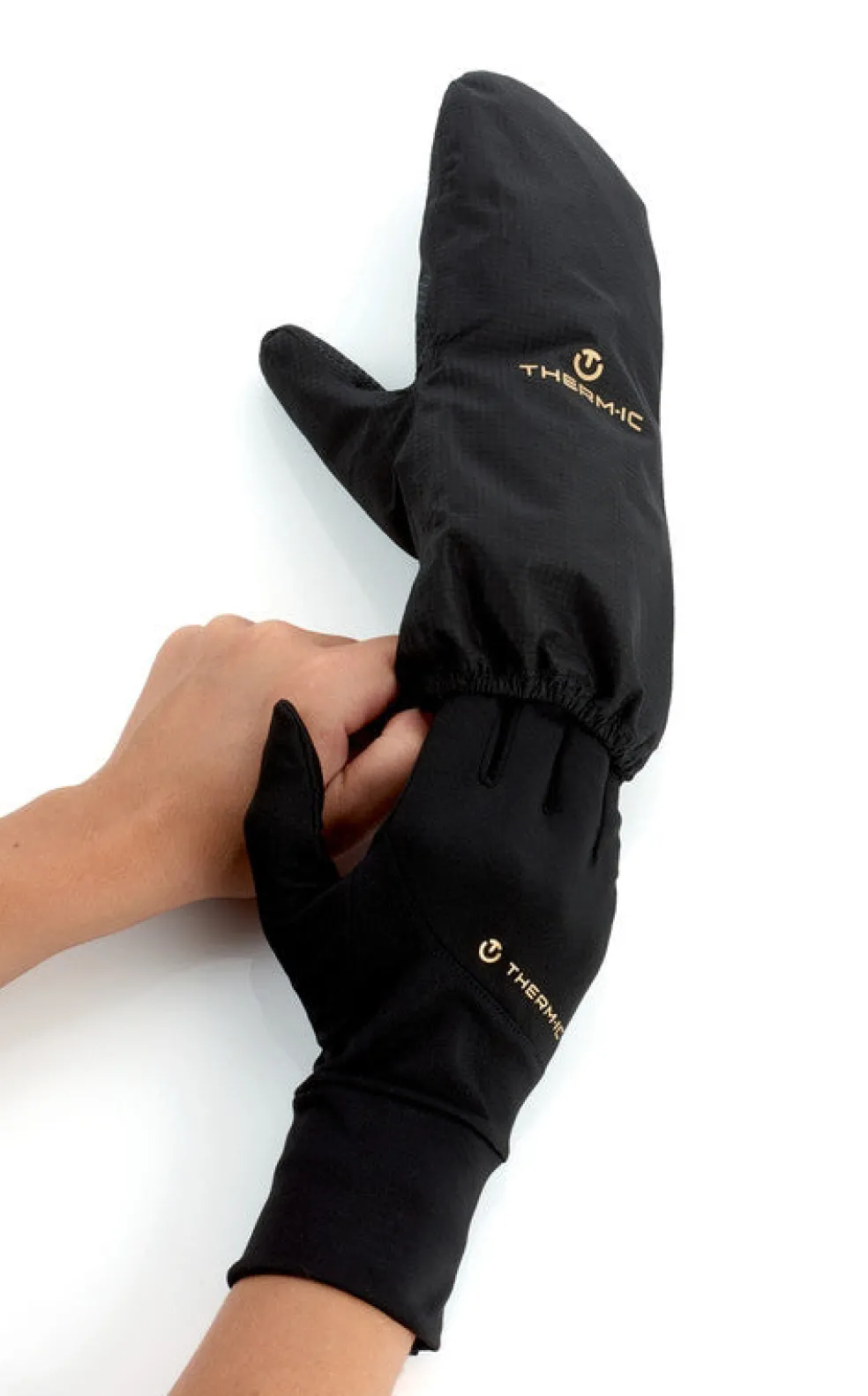Therm-ic Waterproof overgloves - Weather Shield Cover black Store