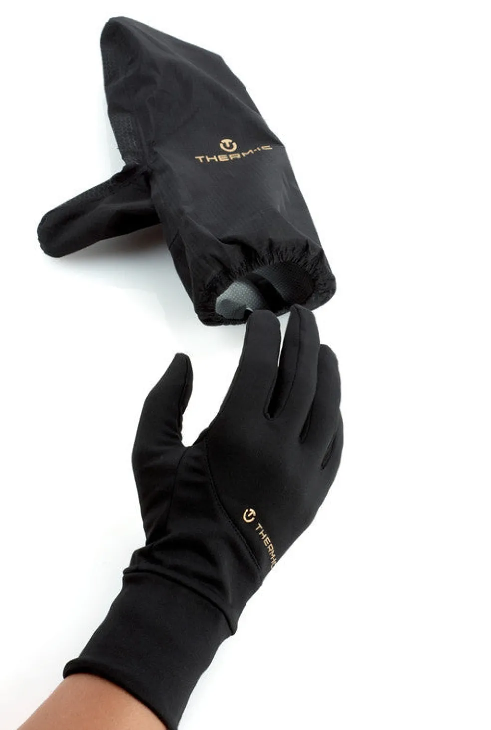 Therm-ic Waterproof overgloves - Weather Shield Cover black Store